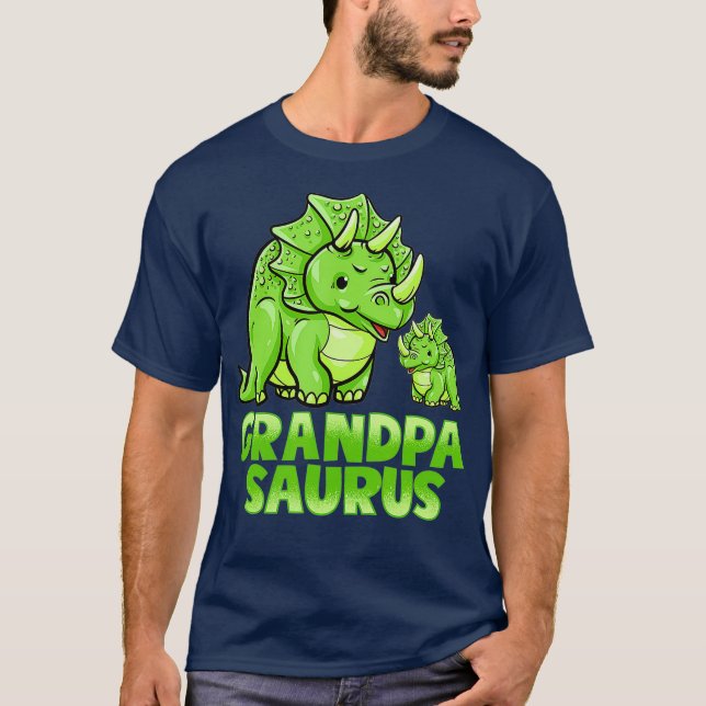 Grandpa Saurus Dinosaur Funny Grandpasaurus for T Shirt (Framsida)