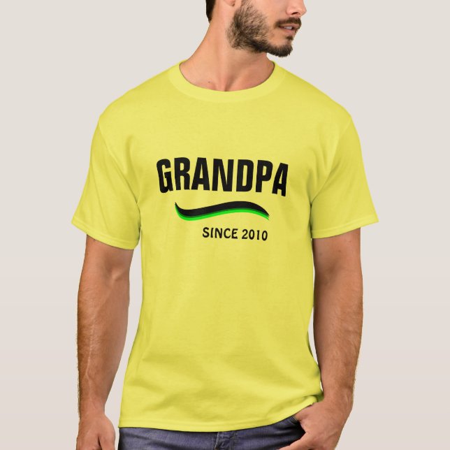 GRANDPA sedan 2010 T-shirt (Framsida)