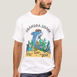 Grandpa Shark Doo Doo Family T Shirt