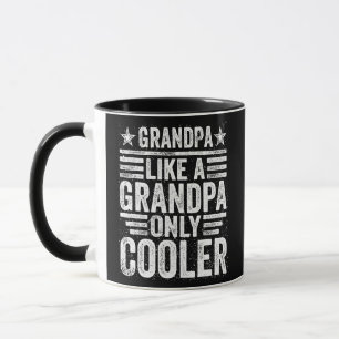 GrandPa som en farfar Cooler Funny Far Mugg
