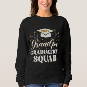 Grandpa Studenten Squad Class of 2024 Family Matc T Shirt