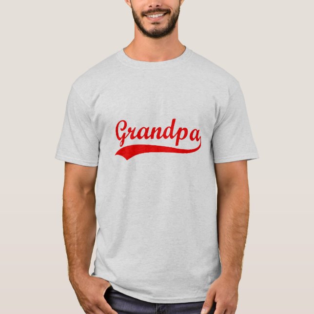 Grandpa Swant Design T Shirt (Framsida)