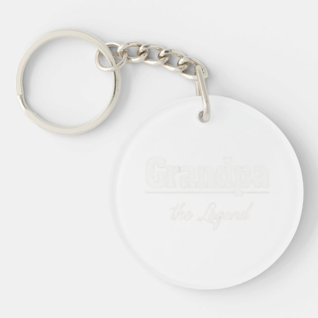 Grandpa the Legend Keychain – Custom Everyday Gift (Framsidan)