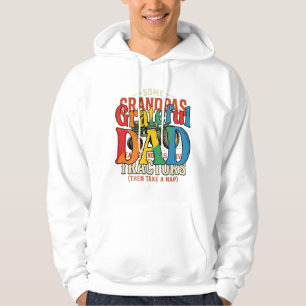 Grandpa Traktor Vintage Farm Nap Tröja Design_1 Hoodie