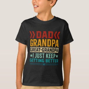 Grandpa Underbar Grandpa Fars dag T Shirt