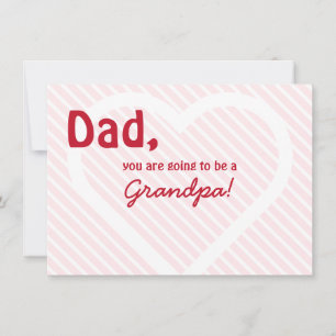 Grandpa Valentines Ultrasound Gravid Reveal Meddelande