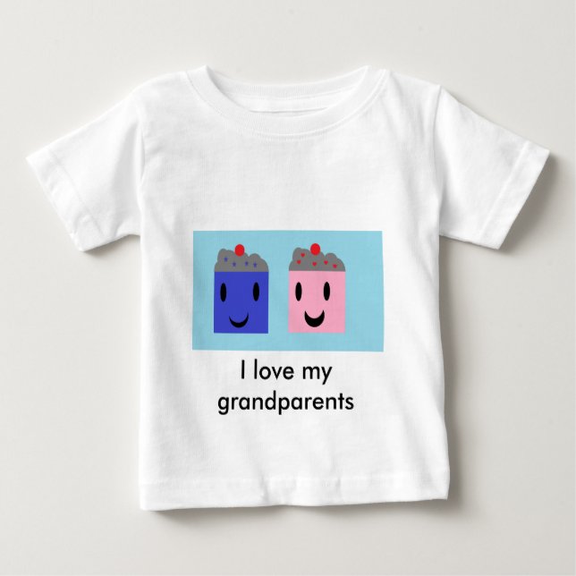 Grandparent-Muffinsar T-shirt (Framsida)