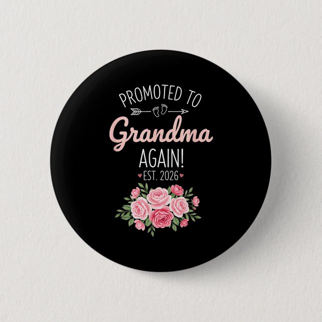 Grandparent Promoted To Grandma Again Est. 2026, N Knapp (Framsida)