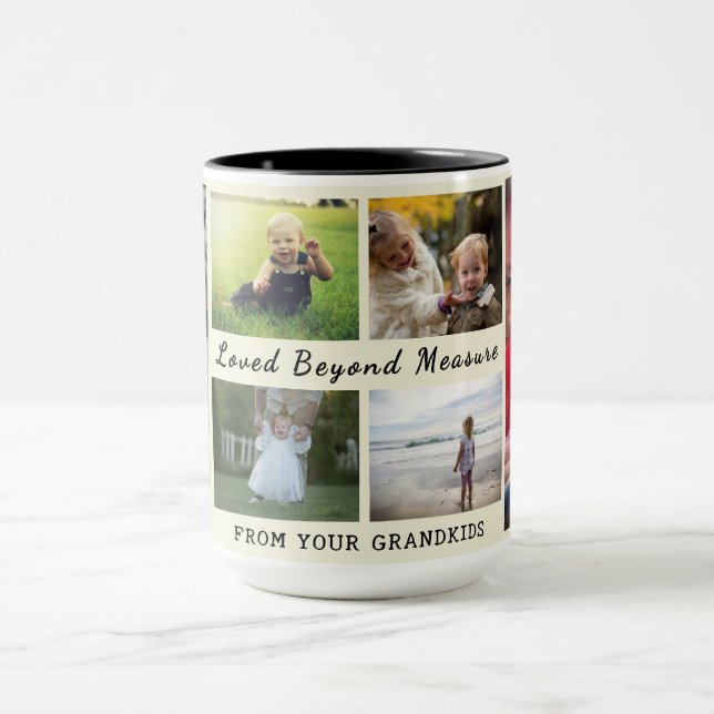 Grandparents Day Mug – Loved Beyond Measure  Mugg (Center)
