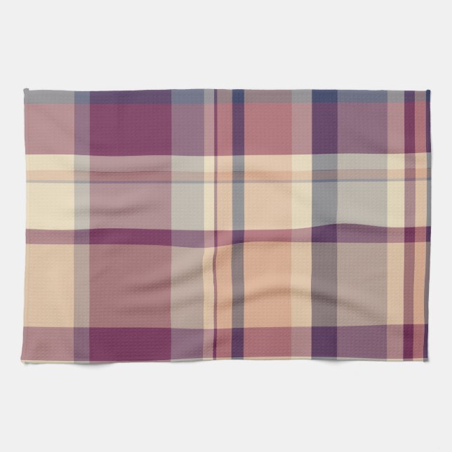 Grandparents plaid cloth napkins  kökshandduk (Horisontell)