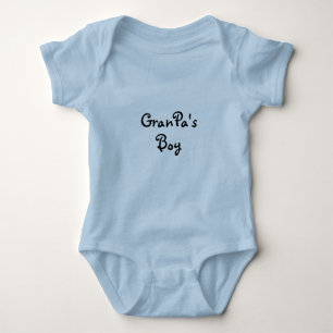 GrandPa's Boy Baby T Shirt