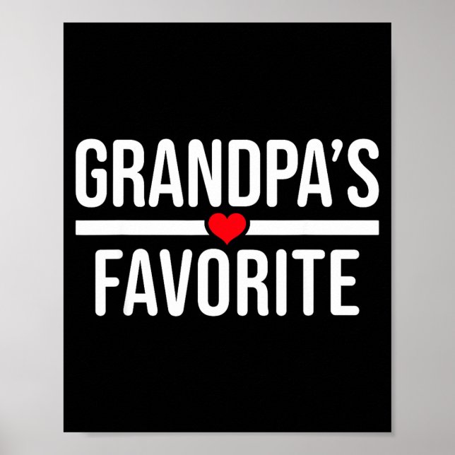 Grandpa's Favorite  Poster (Framsidan)