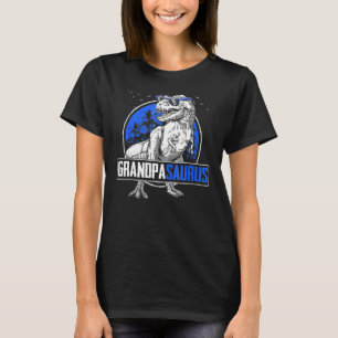 Grandpasaurus Rex Dinosaur Grandpa Saurus Family M T Shirt