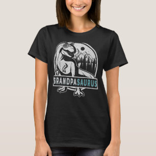 Grandpasaurus Rex Dinosaur Grandpa Saurus Family M T Shirt