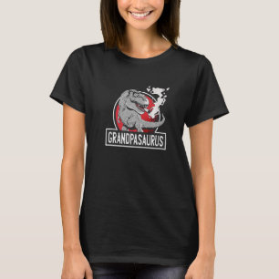 Grandpasaurus Rex Dinosaur Grandpa Tyrannosaurus R T Shirt