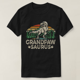 Grandpawsaurus Dinosaur Farfar Fars Dag T Shirt