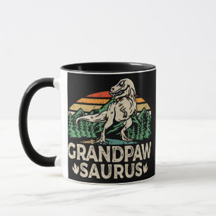 Grandpawsaurus Dinosaur Grandpa Saurus Mugg