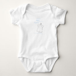 Grandson Baptism Kostym på Baby blue Personlig T Shirt