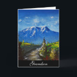 Grandson Birthday Card Kort<br><div class="desc">Originalkonst och design av Daniel James.</div>