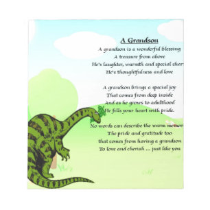 Grandson Dikt - Dinosaur Anteckningsblock