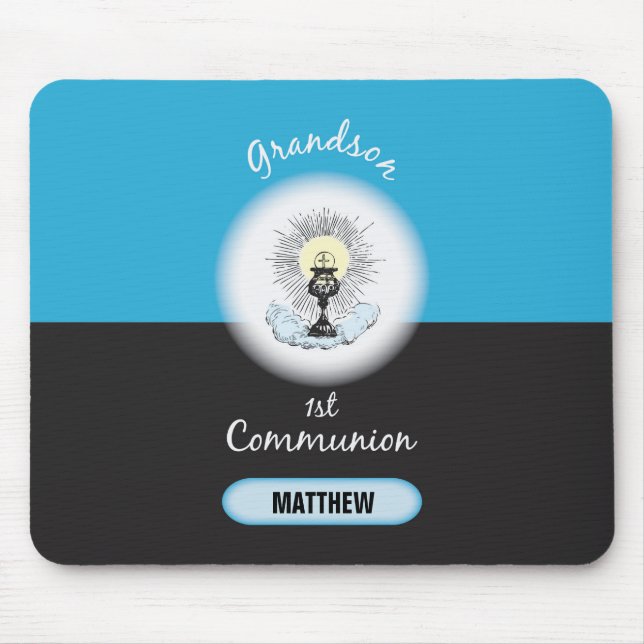 Grandson First Communion, Blue Kopp Musmatta (Framsidan)