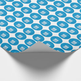 Grandson First Communion Blue, Wheat, Graps Presentpapper