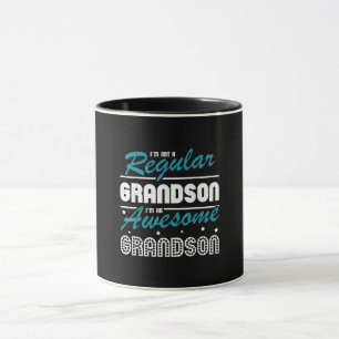 Grandson Gift   Im Ej en vanlig morson Mugg