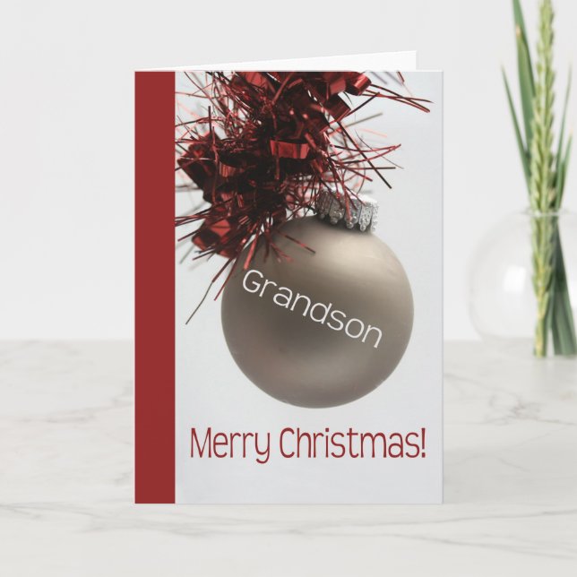 Grandson God jul-kort Helgkort (Framsida)