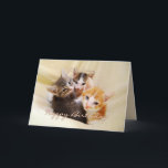 Grandson Grattis på födelsedagen Trio of Kittens Kort<br><div class="desc">Kortet med tre snygga kattungar är perfekt för en barnsons födelsedag.  Se andra Fuzzyball-kort för åldersspecifika födelsedagar och födelsedagskort för andra familjemedlemmar. "Hjärtaste farmor,  hoppas att du har en fullkomligt mjölig födelsedag! Hugs och kyss!"</div>