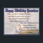 Grandson Grattis på födelsedagen Vykort<br><div class="desc">E-kort är visserligen underbara i den här teknikvärlden, men det finns inget lika personligt som den personliga beröringen! Ebbymoos efterhandskort är ett ekonomiskt sätt att sända ett speciellt och personlig budskap till födelsedag, årsdag, Nå, Vänskap och många andra tillfälle. Skicka en till någon du bryr dig om idag och låt...</div>