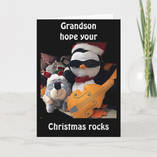 GRANDSON-H0PE Y0UR JUL ’R0CKS’ HELGKORT