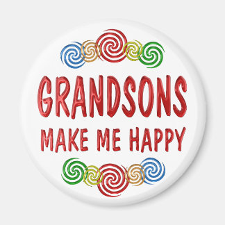 Grandson Happiness Magnet