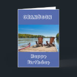 **GRANDSON** JUSTERA DITT BIRTHDAY-KORT KORT<br><div class="desc">VILKET UNDERBART SÄTT ATT SÄGA GRATTIS PÅ FÖDELSEDAGEN GÖR INTE DIG TÄNKA? OCH DEN HÄR ÄR BARA DEN OCH MER!!!!!!! TACK FÖR ATT STOPPA MED ETT AV MINA ÅTTA LAGER!</div>