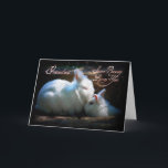 Grandson Kissing Bunnies Grattis på födelsedagen Kort<br><div class="desc">Cute bunnies  en kyss!</div>