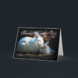 Grandson Kissing Bunnies Grattis på födelsedagen Kort<br><div class="desc">Cute bunnies  en kyss!</div>