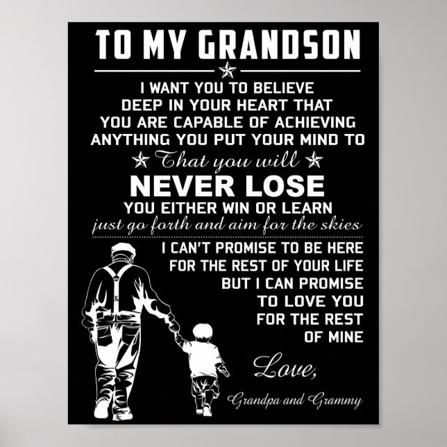 Grandson-offerter Poster (Framsidan)