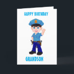 GRANDSON PÅ DIN BIRTHDAY! KORT<br><div class="desc">TACK FÖR ATT VI STOPPADE AV ETT AV MINA ÅTTA STOPPAR!!!!!!</div>