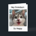 **GRANDSON** PÅ DIN BIRTHDAY! KORT<br><div class="desc">TACK FÖR ATT VI STOPPADE AV ETT AV MINA ÅTTA STOPPAR!!!!!!</div>