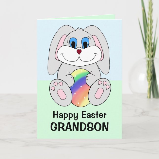 Grandson Påsk Card Helgkort (Framsida)