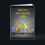 **GRANDSON** SKRIVNINGEN FINNS PÅ WALL BIRTHDAY-KO KORT<br><div class="desc">TALA OM FÖR DIN ***GRANDSON** HUR MYCKET DU ÖNSKAR HONOM ETT "MYCKET GRATTIS PÅ FÖDELSEDAGEN" TACK FÖR ATT DU STOPPAT MED 1 AV MINA 8 LAGRAR!!</div>