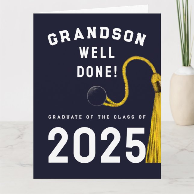 Grandson Studenten 2025-kort Kort (Framsida)