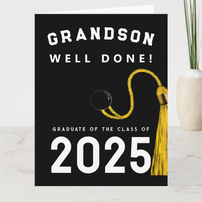 Grandson Studenten 2025-kort Kort (Framsida)