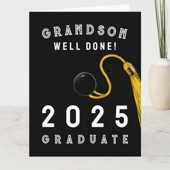 Grandson Studenten 2025-kort Kort (Framsida)
