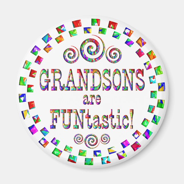 Grandsons är FUNtastic Magnet (Framsidan)