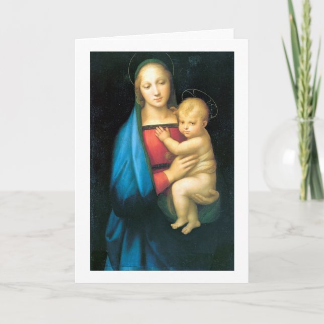 Granduca Madonna, Raphael Kort (Framsida)