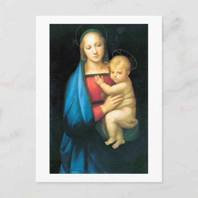 Granduca Madonna, Raphael Vykort (Framsida)