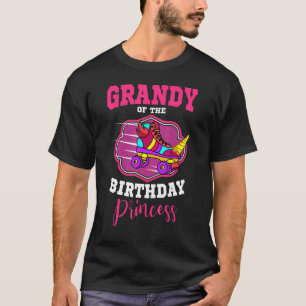 Grandy of the Birthday Princess Roller Skates Skat T Shirt