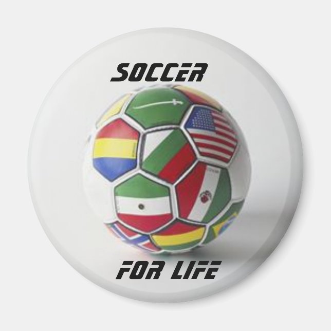Grånet för global flagga magnet (Framsidan)