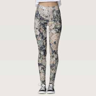 Granit-bakgrund Leggings