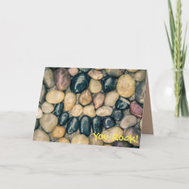 Granit grinar det | hälsningkortet kort